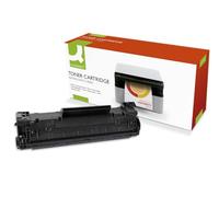 Compatible Q-Connect Toner for HP LaserJet Toner CB436A, Black