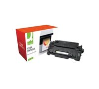 Q-Connect Compatible Solution 55A Black LaserJet Toner Cartridge CE255A
