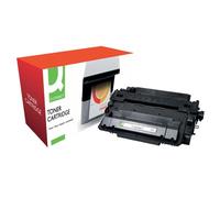 Compatible Q-Connect Toner for HP CE255X Toner Cartridge, Black