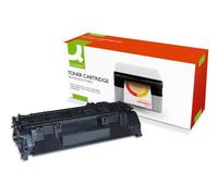 Q-Connect Compatible Toner For Hp Toner Cartridge, Black Ce505A