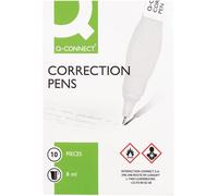 Q-Connect Correction Pen 8ml (10 Pack)