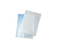 Q-Connect Cut Flush Folders A4 Clear (Pack of 100) KF24002