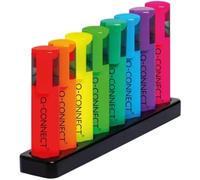 Q-Connect Deskset with 8 Neon Highlighters (Pack of 8)
