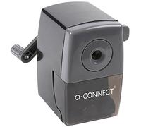 Q-Connect Desktop Pencil Sharpener Black (Autostop feature prevents over sharpening) KF02291