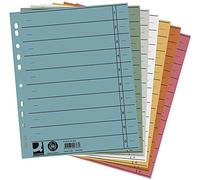 Q-Connect Dividers - A4 Extra Width Assorted Colours