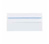 Q-Connect DL Env Wlt Ss WHT PK1000