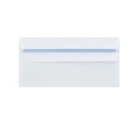 Q-Connect DL Envelope Wallet Self Seal 80gsm White (250 Pack)