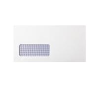 Q-Connect DL Envelope Window Self Seal 80gsm White (250 Pack) KF07557