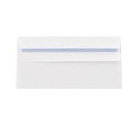 Q-Connect DL Envelopes Plain Wallet Peel/Seal 100gsm Pk 500 - KF02951