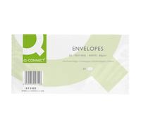 Q-Connect DL Envelopes Plain Wallet Self Seal 80gsm White (Pack of 1000) KF02712