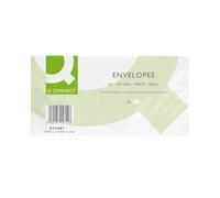 Q-Connect DL Envelopes Plain Wallet Self Seal 80gsm White (Pack of 1000) KF02712