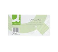 Q-Connect DL Envelopes Plain Wallet Self Seal 80gsm White (Pack of 1000) KF02712