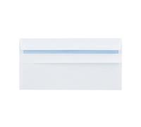 Q-Connect DL Envelopes Recycled Self Seal 100gsm White (Pack - KF3504