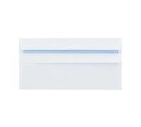 Q-Connect DL Envelopes KF3504 - Recycled Self-Seal 100gsm White - Pack of 500