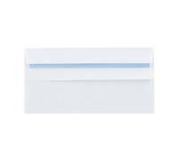 Q-Connect DL Envelopes Wallet Self Seal 100gsm White (Pack - KF3514