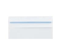 Q-Connect DL Envelopes Wallet Self Seal 100gsm White (Pack of 1000) 7137