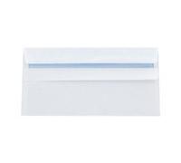 Q-Connect DL Envelopes Wallet Self Seal 120gsm White Pk 1000 - KF97366