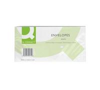 Q-Connect DL Envelopes Window Peel/Seal 100gsm White Pk 500- KF03000