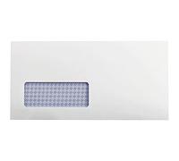 Q-Connect DL Envelopes Window Recycled Self Seal 100gsm White (Pack of 500) KF3505