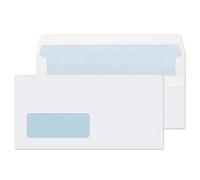 Q-Connect DL Envelopes Window Self Seal 90gsm White Pk 1000 - KF3481
