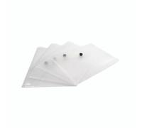 Q-Connect Doc Folder A5 Clear PK12