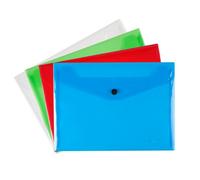 Q-Connect Doc Folders A5 Ast Pk12