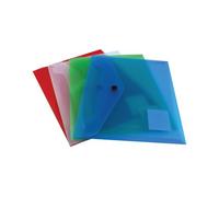 Q-Connect Polypropylene Document Folder A5 Assorted (Pack of 12)
