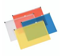 Q-Connect Doc Zip Wallet A5 AST P20