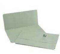 Q-CONNECT Document Wallet Foolscap Green – Pack of 50 (KF23012)