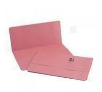 Q-Connect Document Wallet Foolscap Pink (Pack Of 50)