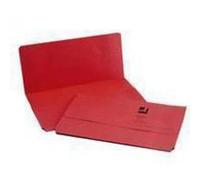 Q-Connect Document Wallet Foolscap Red (Pack of 50) KF23016