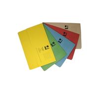 Q-Connect Document Wallets Foolscap Assorted (50 Pack) KF01490