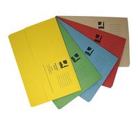 Q-Connect Document Wallets Foolscap Assorted (Pack of 50) KF01490