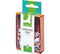Q-Connect Drawing Pins White (1200 Pack) KF02019Q