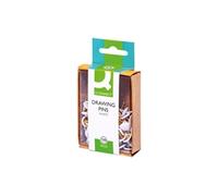 Q-Connect Drawing Pins White (Pack of 10 x 120) Ref KF02019Q