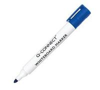 Q-Connect Drywipe Marker Pen Blue (10 Pack) KF26036