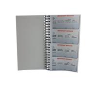 Q-Connect Duplicate Telephone Message Book 400 Messages KF01336