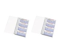 Q-Connect Duplicate Telephone Message Book 400 Messages (Pack of 2)