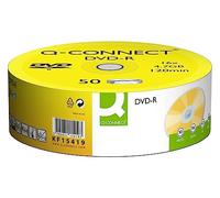 Q-Connect DVD-R 4.7GB Cake Box (Pack of 50) Ref KF15419