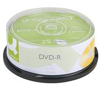 Q-Connect Inkjet Printable DVD-R Discs 16x 4.7GB Pack of 25 KF18021 KF18021