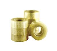 Q-Connect Easy Tear Polypropylene Tape 19mmx33m Clear (Pack of 8)