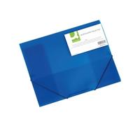Q-CONNECT Q CONNECT ELASTICATED FOLIO BLUE