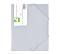 Q-Connect Elasticated Folder 3 Flap A4 Clear Kf02315