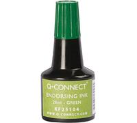 Q-Connect Endorsing Ink 28ml Green (Pack of 10)
