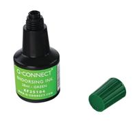 Q-Connect Endorsing Ink 28ml Green (Pack of 10) Ref KF25104Q