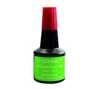 Q-Connect Endorsing Ink 28 ml Red