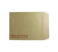 Q-Connect Envelope 267x216mm Board Back Peel and Seal 115gsm Manilla (Pack of 125) KF3519