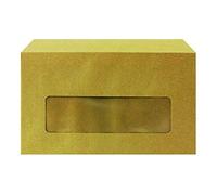 Q-Connect Envelope 89x152mm Pocket Centre Window Gummed 70gsm Manilla (Pack of 1000) KF3431+ Finchley Pen Free