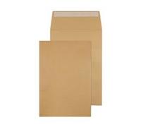 Q-Connect Envelope Gusset 324x229x25mm Peel/Seal 120gsm Pk 100 -KF3527