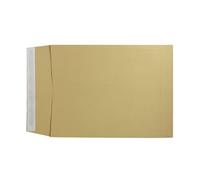 Q-Connect Envelope Gusset 406x305x25mm Peel and Seal 120gsm Manilla (Pack of 100) KF3529
